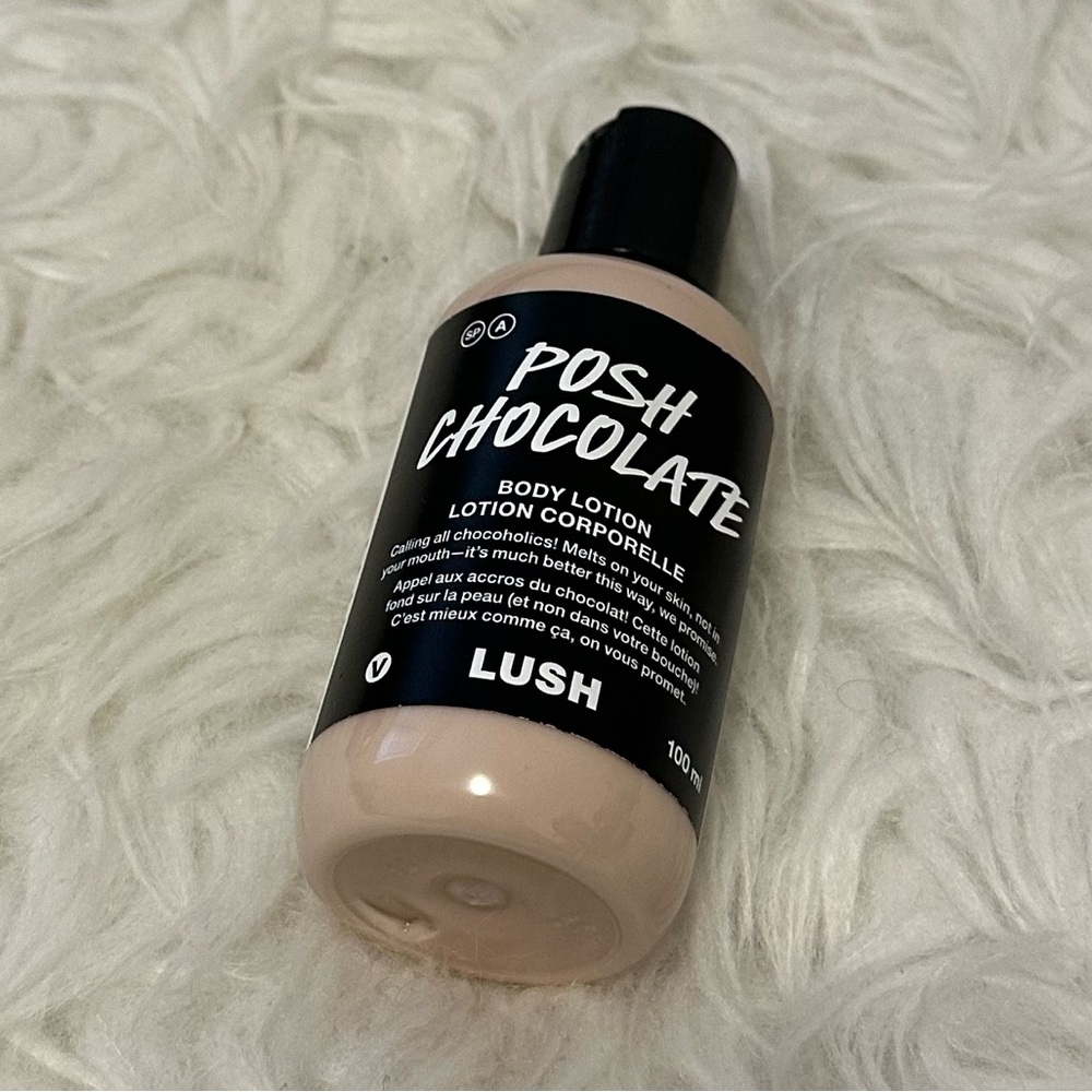 Lush posh chocolate body lotion